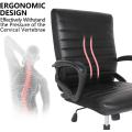 Ergonomic Bonded Leather Executive Computer Task Chairs for Home Office Conference Room