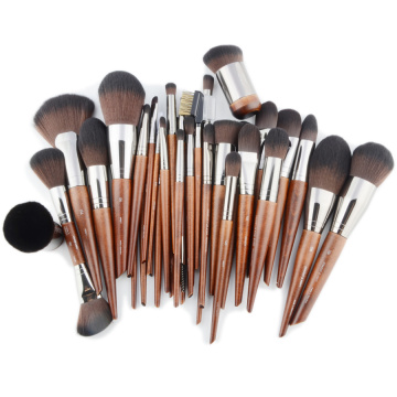 1 piece Foundation Powder Makeup brush Face Natural wood Buffing Highlight Eye shadow concealer detail Make up brushes eyebrow