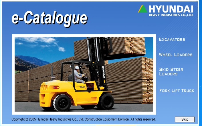 Hyundai Construction Equipment / Forklift [01/2017]