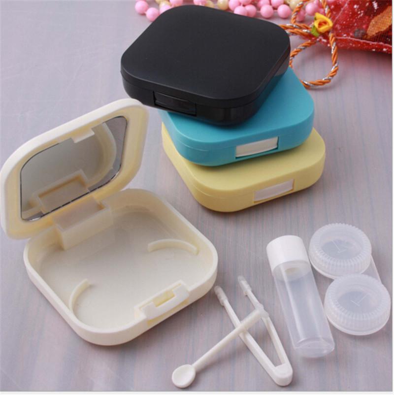 Mini Outdoor Pocket Mini Contact Lens Case Travel Kit Tools Feminine Hygiene Product for Health Care Supplies