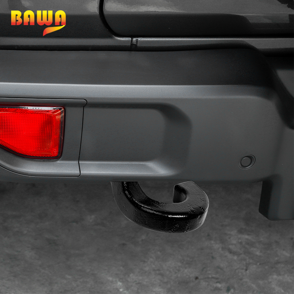 BAWA Auto Trailer Hook for Jeep Wrangler JL Vehicle Towing Hook Accessories for Jeep Wrangler JL 2018+ Car Exterior Parts