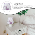 1Pc Lamp Shade Floral Lampshade Floor Light Dust Cover Flower Lamp Chimney