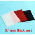 0.1mm thickness black silicon rubber sheet red Silicone Rubber Plate ultra-thin Silicon rubber board silicone thin film pad