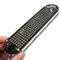 DS3231 temperature meter High Accuracy DIY Digital Dot Matrix LED Alarm Clock Kit with Transparent Case Date Time Display