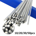 10/50pcs 1.6mm/2mm/3mm 50cm Low Temperature Aluminum Welding Wire Instead Of WE53 Copper And Aluminum Rod No Aluminum Powder