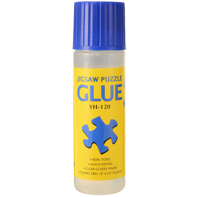 120ml Safe Eco-friendly Glue Jigsaw Puzzle Conserver Self Apply Non-Toxic Fast Dry for Preserving Puzzles Sticking Papers Tools