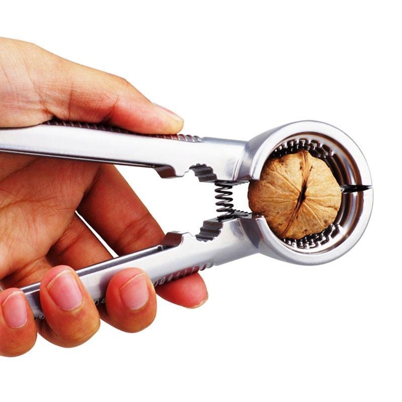 Almond Walnut Pecan Crack Hazelnut Hazel Filbert Nut Kitchen Nutcracker Sheller Clip Tool Clamp Plier Cracker