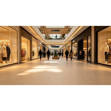 Commercial TPU Flooring for CBD