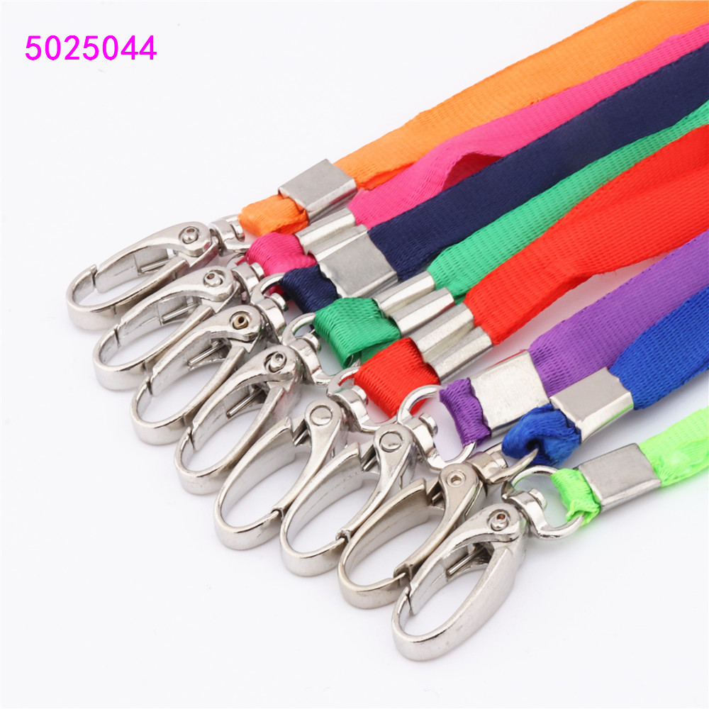 Beautiful colors Lace Ribbons Cords Lanyard Badge Holder Accessories high quality Office Badge strap rope