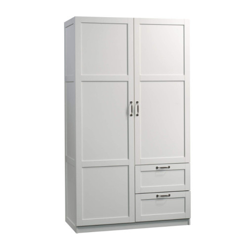 Supply Modern White Bedroom Furniture Wood Wardrobe Closet with High Quality