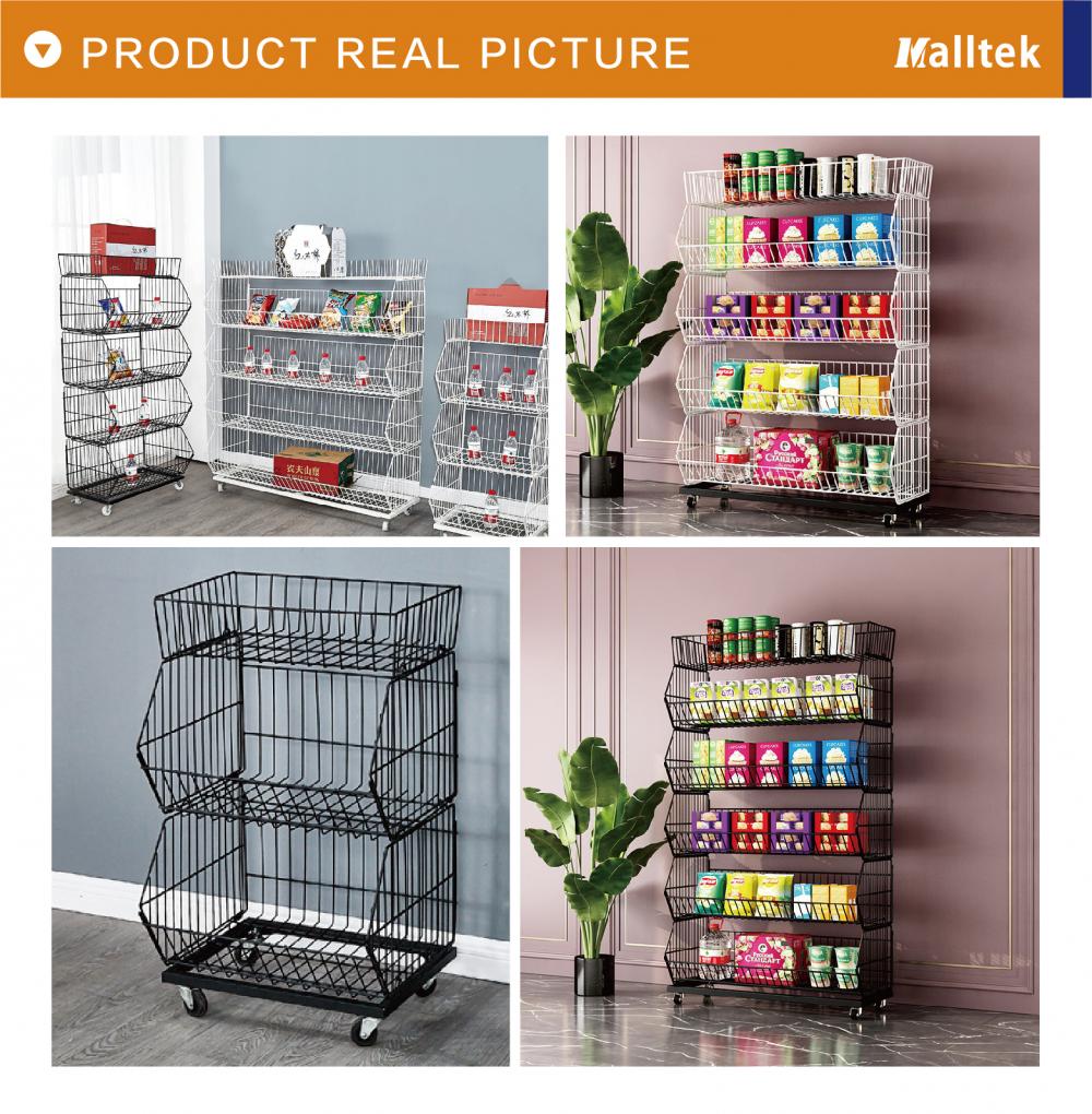 Dismountable Supermarket  Promotion cage with Wheels