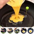 5/1pcs Stainless Steel Fried Egg Shaper Pancake Mould Omelette Mold Frying Egg Cooking Tools Kitchen Gadget Accessories Hot Sale