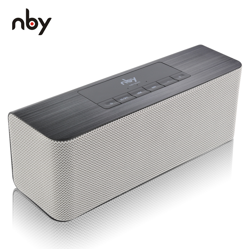 NBY 5540 Bluetooth Speaker Portable Wireless Speaker High-definition Dual Speakers with Mic TF Card Loudspeakers MP3 Player