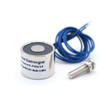 20/15 mm Suction 2.5KG 25N DC 5V/12V/24V Mini solenoid electromagnet electric Lifting electro magnet strong holder cup DIY 12 v