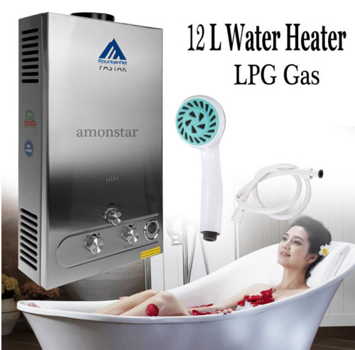 2019 12l Lpg Gas Water Heater Hot Sales Time Limited For Thermostatic Tankless Instant Bath Boiler Shower Head
