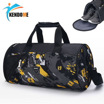 Top Nylon Outdoor Waterproof Sports Gym bags Training Multifunction Shoulder Bag With Independent Shoes Pocket Travel Handbag