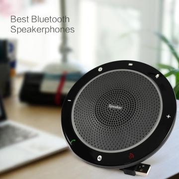 Bluetooth Conference Microphone USB Omni-direction Audio Pickup Speakerphone