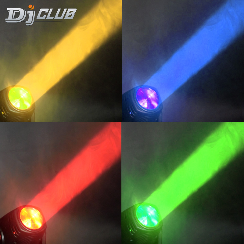 Lyre Beam Head Move 10W LED RGBW Satge Lighting With 512DMX Control Sound For Dj Disco Bar Club Party Lights