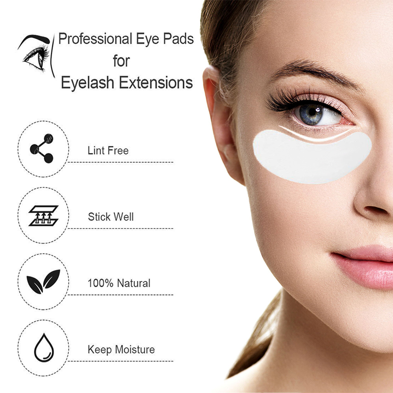10/20 Pairs Eyelash Extension Patches Under Eye Pads For Grafting Eyelashes Paper Eye Gel Sticker Wraps Lash Patch Makeup Tool