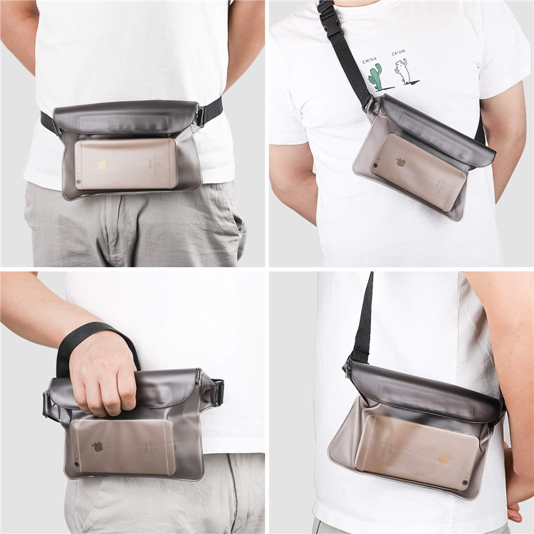 Multi Color Custom Mini Water Proof PVC Belt Bag Purse Bum Bag Pouch Outdoor Sports Running Waterproof Fanny Pack Waist Bag