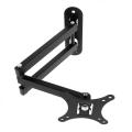10KG Adjustable TV Wall Mount Bracket Flat Panel TV Frame Support 10 Degrees Tilt with Small Wrench for LCD LED Monitor Flat Pan
