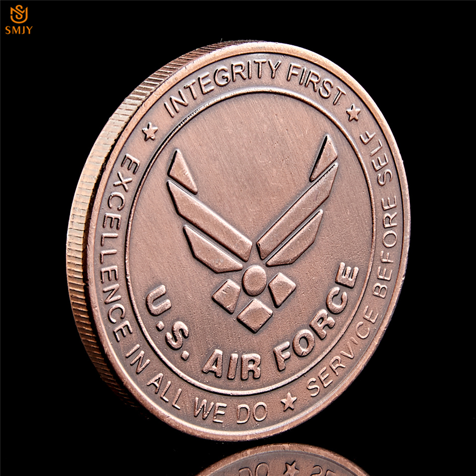 Nice US Air Force Military Weapons SUPERFORTRESS B-29 BOMBER Copper Commemorative Coins Collectibles And Gifts