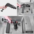Air Power Drain Blaster Gun Toilet Dredge Plug Air Power Pump Bathroom Drain Cleaner Sink Pipe Plunger Opener Pump for Bathroom