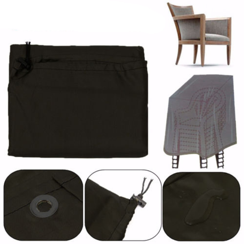 64x64x120/70cm outdoor waterproof cover garden furniture Rain Cover Chair sofa Protection Rain Dustproof anti-UV dustproof CD