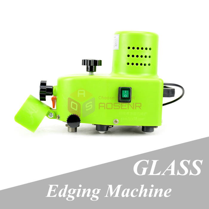 Small Portable Glass Edge Grinding Machine Glass Straight Edge, Round Edge, Hypotenuse Tile Edging Machine 110V/220V