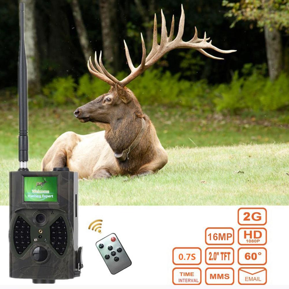 HC-300M Trail Cameras Hunting Cameras 16MP MMS/SMTP/SMS Infrared Photo Traps Night Video Hunter Video Wild Cameras Surveillance