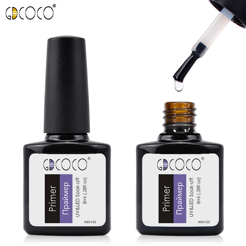 #70312 GDCOCO 2020 New Product No Wipe Top Coat Primer Soak Off UV LED Gel Nail Polish Base Matt Coat Gel Lacquer Gel Varnish