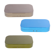 Aluminum Alloy Slim Fly Box Slit Foam Easy Grip Trout Flies Fly Fishing Box Fishing Tackle Boxes for Fisherman