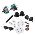L1 R1 L2 R2 Trigger Buttons 3D Analog Joysticks Thumb Sticks Cap Conductive Rubber For PS4 Controller JDS-001/JDS-011 Repair Set