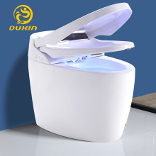 Smart toilet WC One piece toilet can be P-TRAP intelligent 110V Heated seats Wash and dry foot-feel flush limit