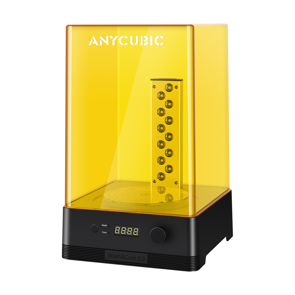 2020 Newest ANYCUBIC Wash and Cure Machine 2.0 Washing Model and Curing Model 2-in-1 UV Resin Curing for 3d Printer Impresora 3d