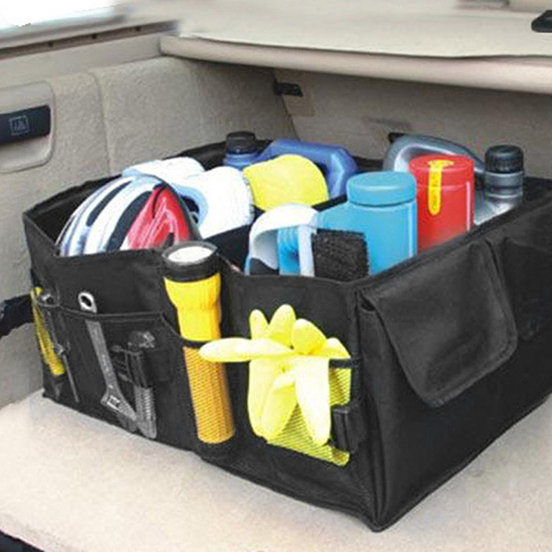 Multifunction Car Trunk Storage Box Waterproof Foldable Organizer Bag Container Case Protable Tools Car Interior Container Box