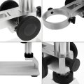 Aluminum Alloy Microscope Stand Portable Up and Down Adjustable Manual Focus Digital USB Electronic Microscope Holder