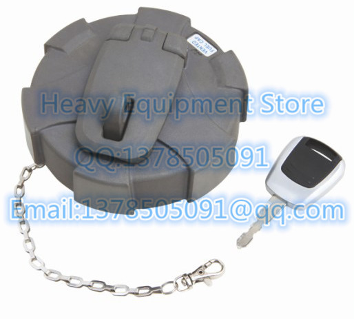 R-9 Fuel Cover Diesel Cap For Hyundai Excavator Loader New Machine 32M9-02130 with 1 Key