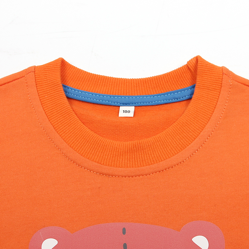Hoodies Sweatshirt Girls Clothing Boys Baby Tops Teenage Cartoon Autumn Print Bear Child Cotton Spring Toddler