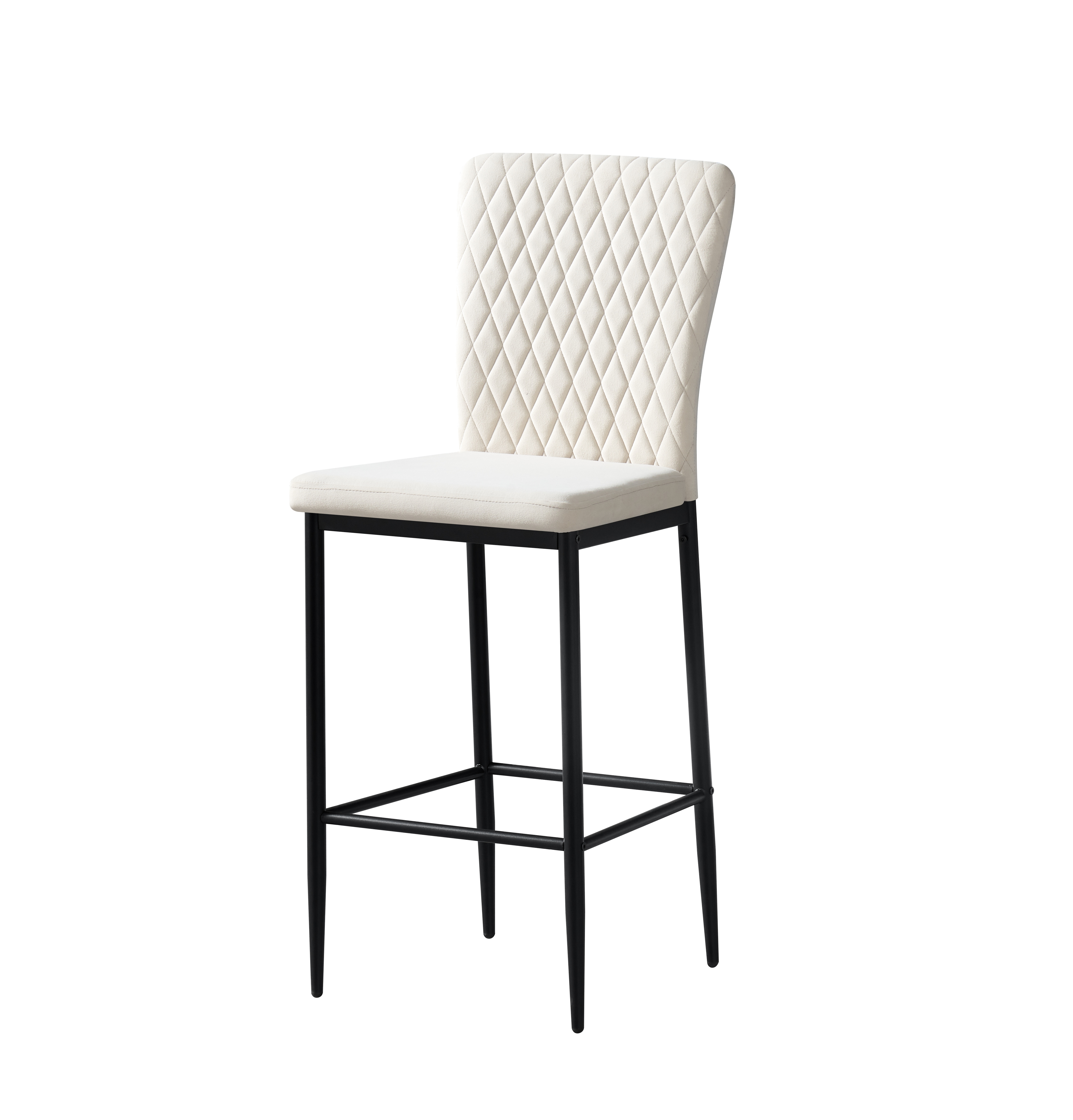 BR-BC187 velvet bar chair 1(1)