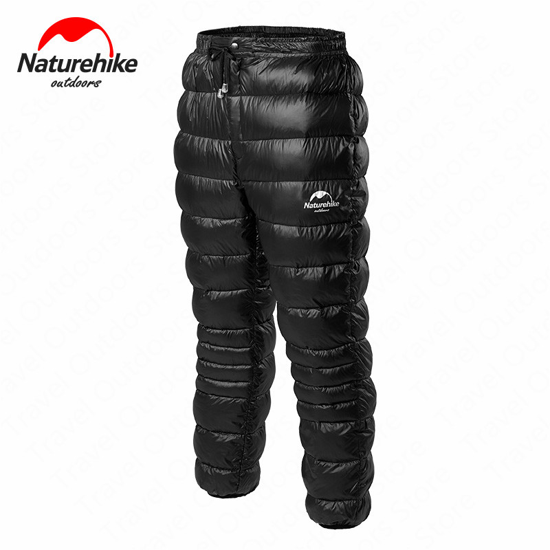 Naturehike Goose Down Pants Waterproof Unisex Wear Mountaineering Camping 90% Velvet Warm Winter Outdoor Down Trousers
