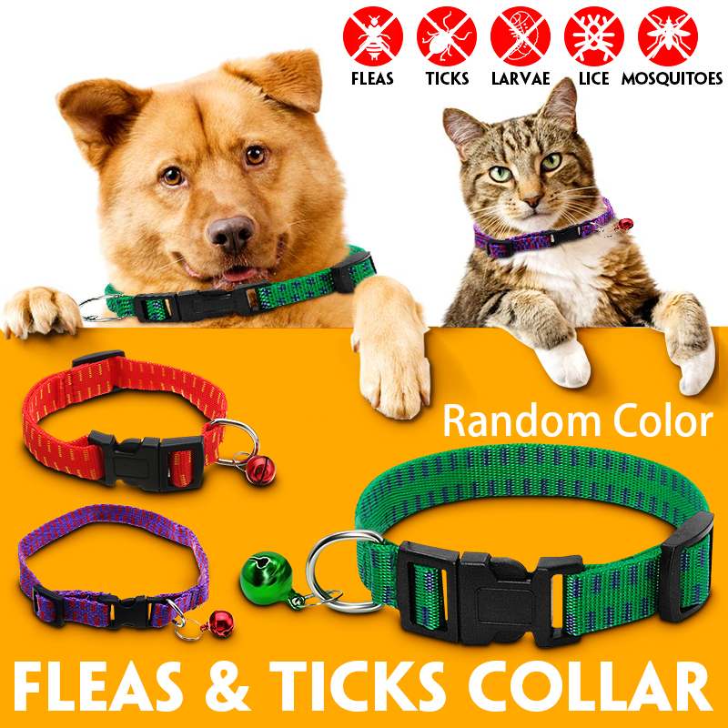 Pet Dog Collar Anti Flea Ticks collar for Cat dog Mosquitoes Outdoor Protective Adjustable Repels Flea collar dog pet products