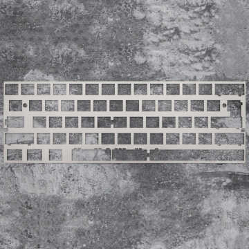 alps 60% stainless steel plate Mechanical Keyboard Plate support xd60 xd64 2.25u 2u left shift support kinds of layout