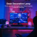 Divoom Planet-9 decorative mood lamp with programmable RGB LED light effects, neon light atmosphere bedside lamp,music control