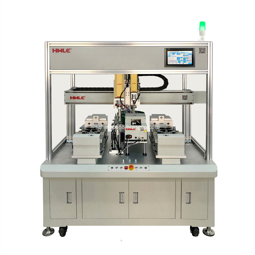 4 Axis Dual Screwdrivers Automatic Locking Screw Machine Jpg