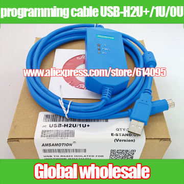 Inovance PLC programming cable USB-H2U+/1U/0U / isolated PLC data download cable for H0U \ H1U \ H2U Electronic Data Systems