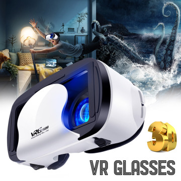 VRG PRO Universal Virtual Reality 3D VR Glasses Home 5~7inch Smartphone Mobile Phone Head-Mounted Aspheric Lens Movies 3D Games