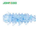 JOHNCOO 10pcs TPR Floating Fishing Lure 53mm 0.4g Soft Worm Artificial Soft Bait Carp Pesca Trout Jig Swimbait Fishing Tackle