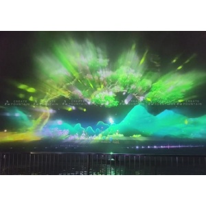 Floating Fountain with Lights