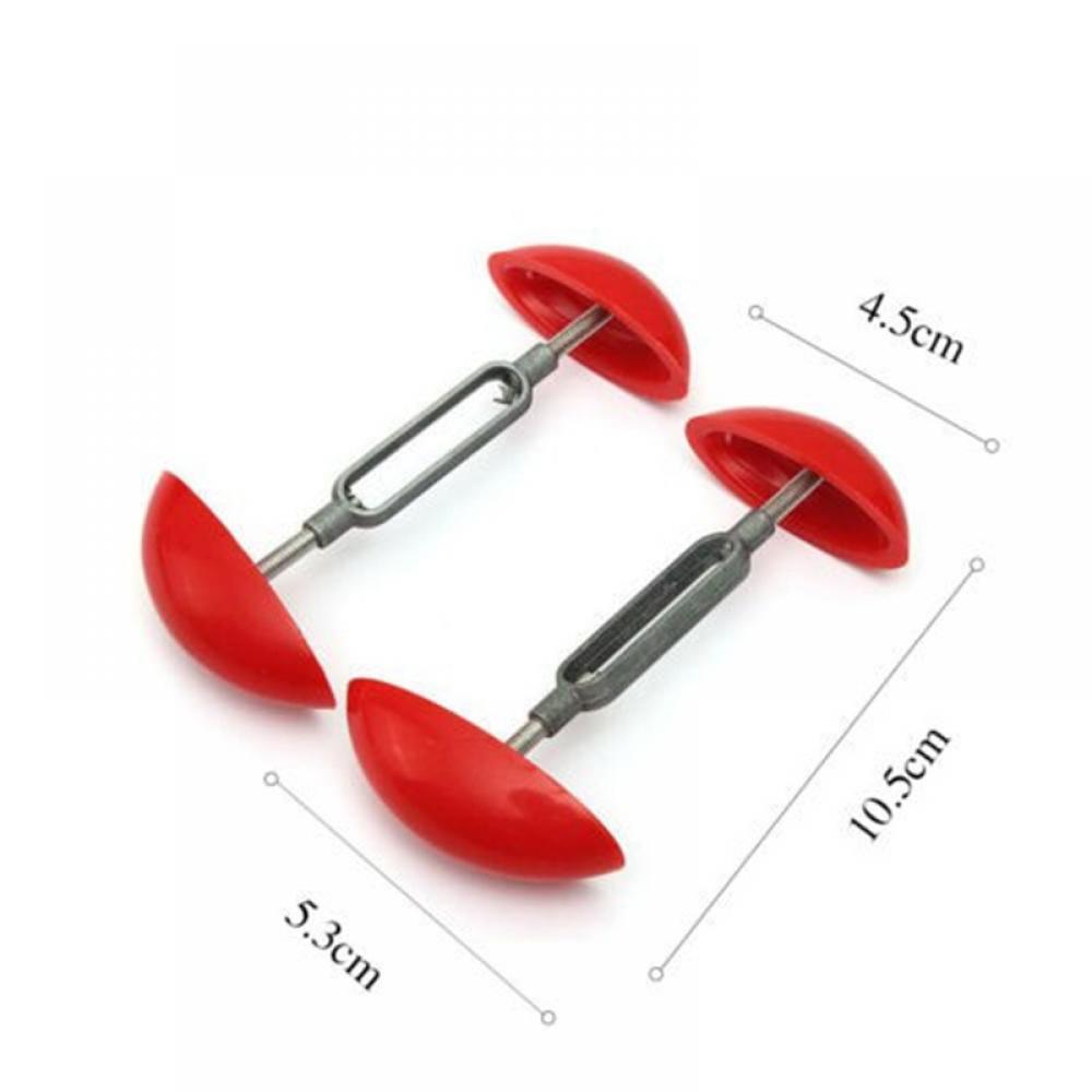 2 Pieces Shoes Stretcher Keepers Adjustable Plastic Women Mini Support Shoe Care Extender Shapers Expander Accessories